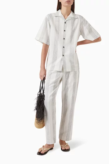 Kantha Resort Pants in Cotton