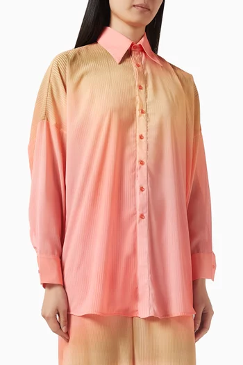 Lulu Long-sleeved Shirt in Chiffon