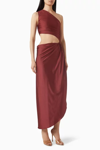 Aurora Maxi Dress in Lycra