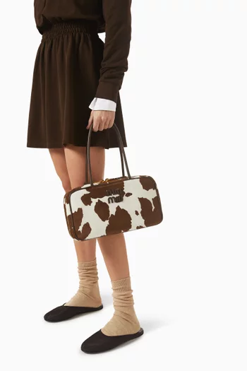Beau Bag in Cow-printed Leather