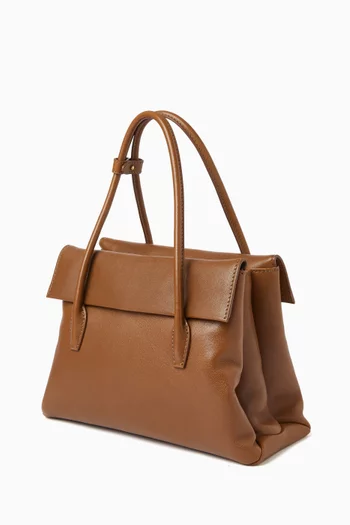 حقيبة سوليتير بيد علوية جلد