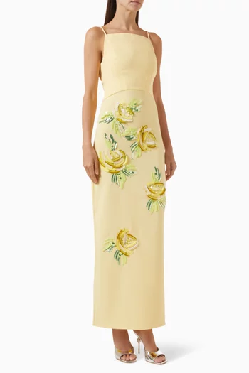 slim fit dress slacks Dark Green Chiffon Chemise main image 1