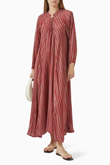 Fiore Printed Maxi Dress