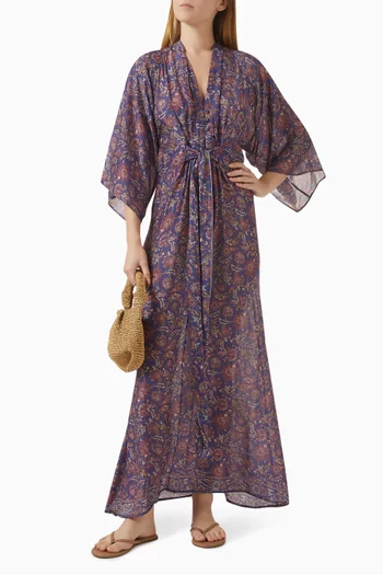 Sarah Printed Maxi Dress
