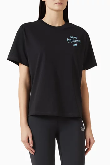 تي شيرت رياضي إل سي قطن