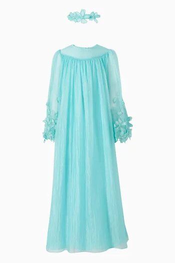 قفطان برقع زهور بارزة