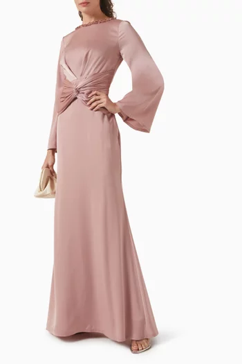 Embellished Maxi Dress