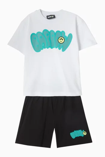 Smiley T‑shirt & Shorts Set
