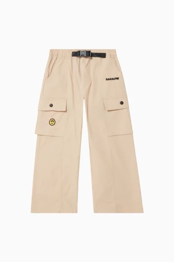 Logo Cargo Pants