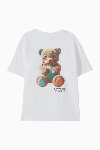 Graphic-print T-shirt in Cotton