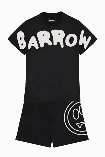 Bear Logo T‑shirt & Shorts Set