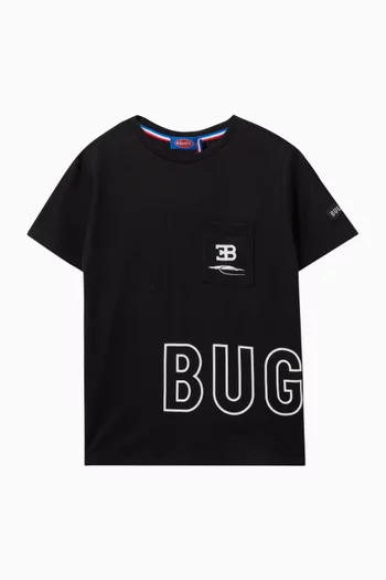 Logo-print T-shirt in Cotton