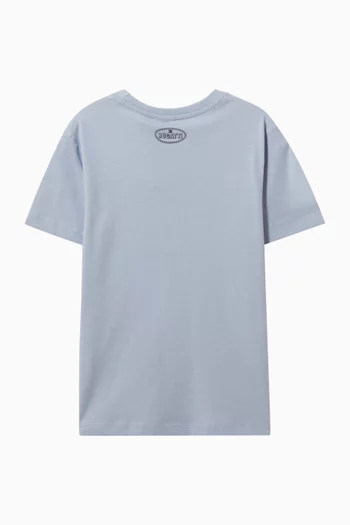 Car-print T-shirt in Cotton