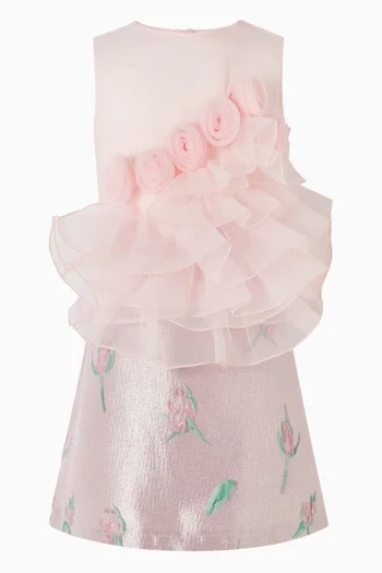 Appliqué Roses Blouse