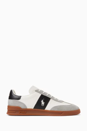 Heritage Aera Sneakers in Leather & Suede