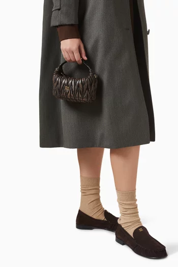 Mini Bag in Matelassé Leather