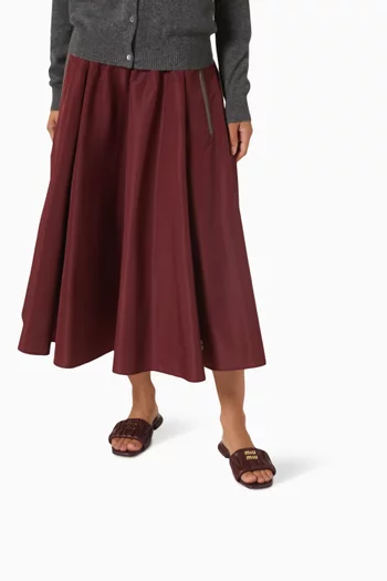 حذاء مفتوح جلد نابا مبطن