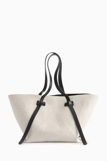 Pinch Tote Bag in Linen