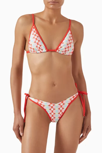 Sliding Triangle Bikini Top