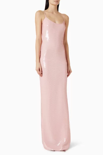 Isis Sequin-embellished Dress