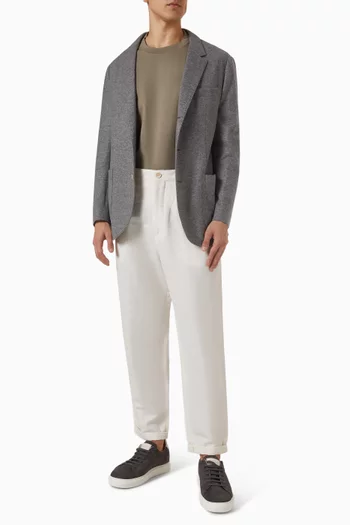 تي شيرت بشعار الماركة قطن