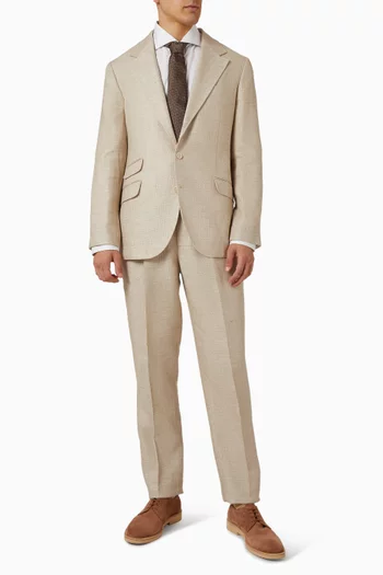 Deconstructed Jacket in Silk-blend