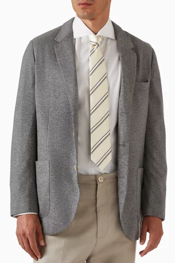 ربطة عنق مخططة حرير