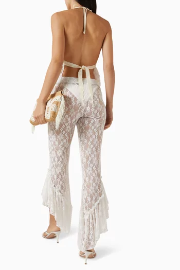 Iris Top in Stretch-nylon