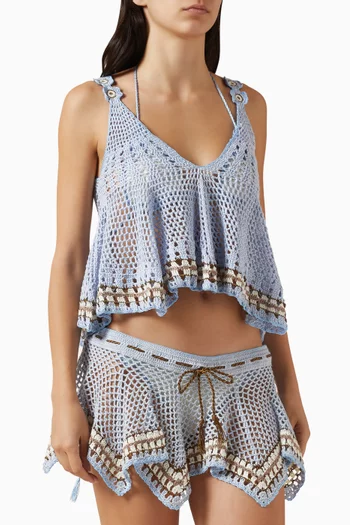Tula Hand-crocheted Top