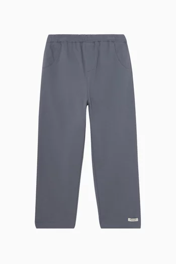 Santy Straight-leg Pants in Cotton Blend