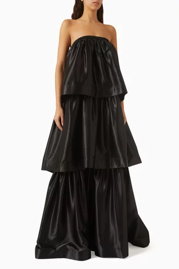 فستان سهرة فالنتينا بطبقات متعددة