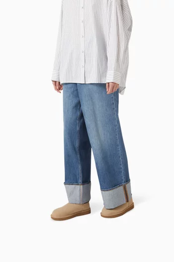 حذاء بوت مايكرو كلاسيكي شمواه