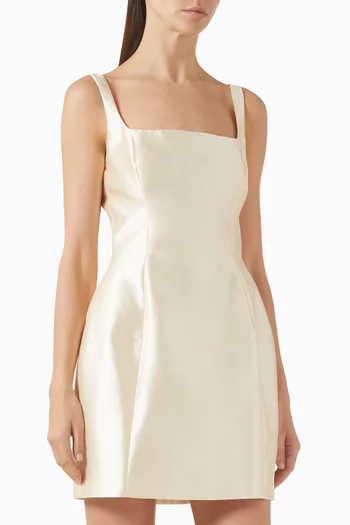 Avon Mini Dress in Satin