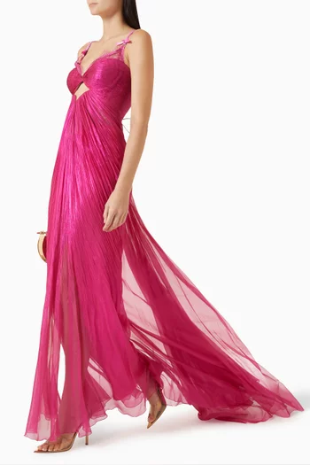 فستان سهرة كويانا إكس حرير موسلين