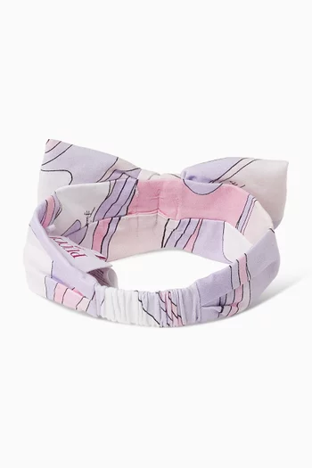 Abstract Bow Headband