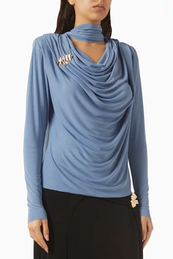 بلوزة سونيك بدرابيه