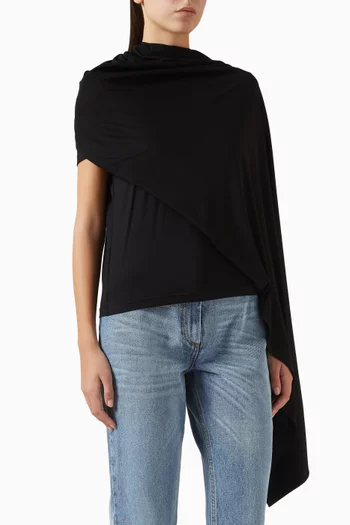 Cape-style T-shirt