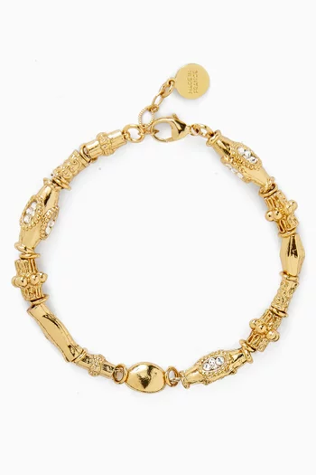Kali Bracelet in Gold-plated Metal
