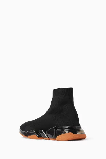 Speed 2.0 Clear Sole Sneakers in Recycled Knit