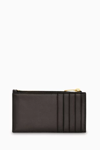 Cassandre Fragments Zip Case in Matelassé Leather