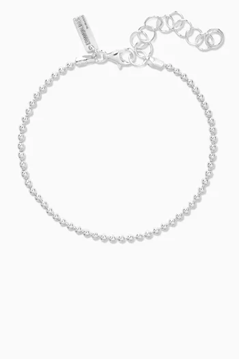 Ball Chain Bracelet in Sterling Silver