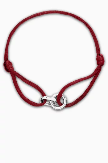 Element Cord Bracelet in Sterling Silver