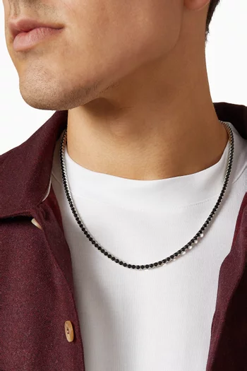 قلادة تنس كلاسيكو فضة إسترلينية