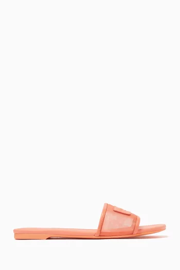 Breezy Slide Sandals in Mesh