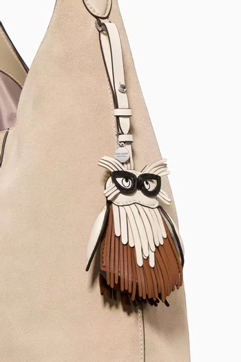 Charmed Ozzy Owl Bag Charm in Charm