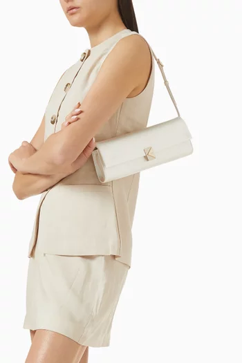 Mini Deco Shoulder Bag in Satin