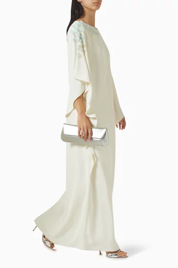 قفطان مطرز كريب