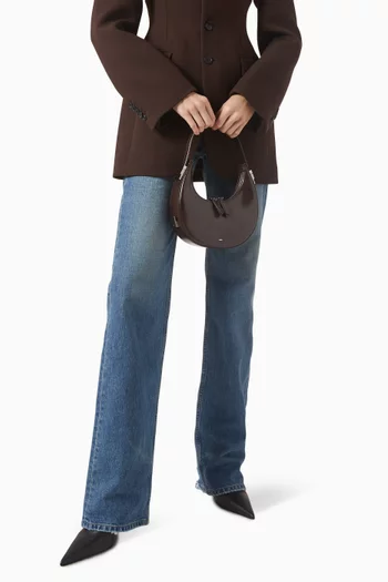 Mini Toni Shoulder Bag in Leather