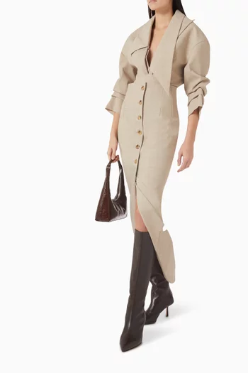 Tailored Skirt in Wool Blend