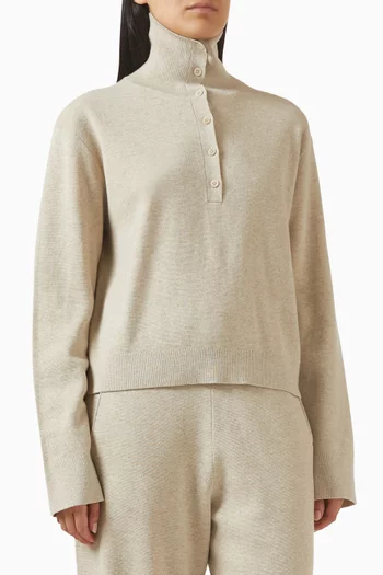 Tetris Sweater in Merino Wool Blend